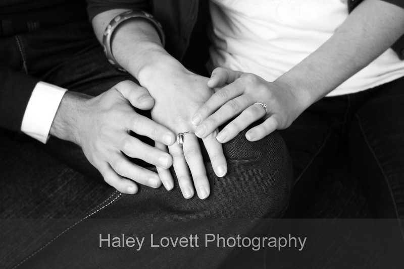 engagement photo hands close up