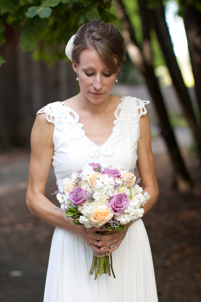 bridal_bouquet_whites_peaches_lavendar_embellished_sleeves_dress