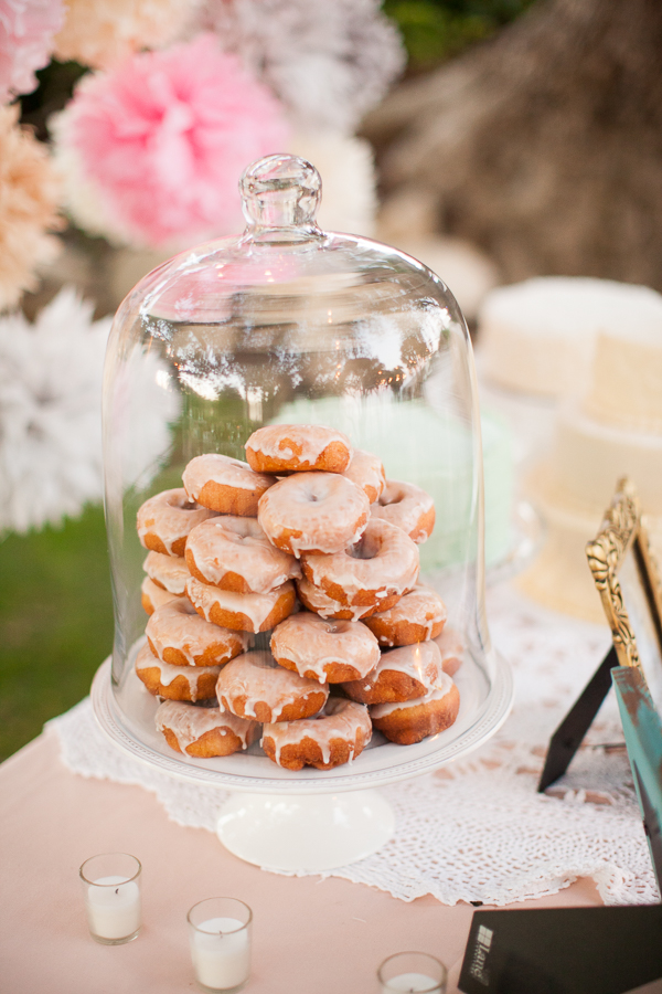 wedding dessert table with donuts-1